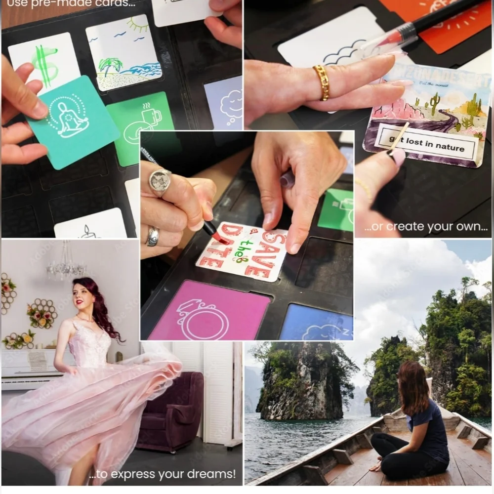 Arteza Vision Board Kit For 4 People - Picture 3 of 4
